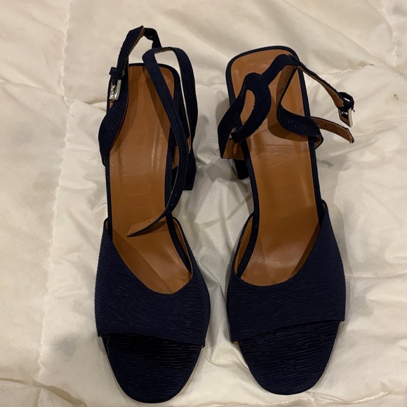 STAUD Elegant Navy Women's heals. Size 39 - Picture 1 of 8